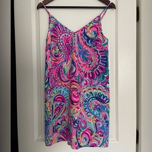 Lilly Pulitzer Silk Spaghetti Strap Camisole Minidress